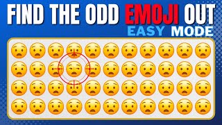 Find the odd Emoji out  Emoji Quiz  Easy Mode 😊👍 [upl. by Clyte928]