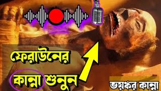 video ফেরাউনের কান্না শোনা যায় ফেরাউন হঠাৎ করে জীবিত হয়ে গেছে 🛑 [upl. by Herwin17]