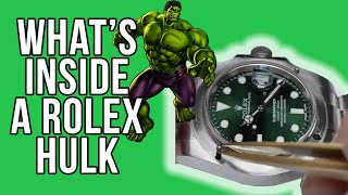 Opening a Rolex Submariner Hulk [upl. by Hickey]