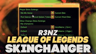 LOL SKINCHANGER MOD MENU 2024 NOVEMBER  R3NZSKIN FREE LEAGUE OF LEGENDS  LOL SKINCHANGER DOWNLOAD [upl. by Kerat19]