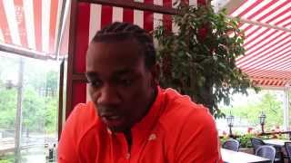 Yohan Blake talks on the eve of the Lausanne Diamond League [upl. by Manya]