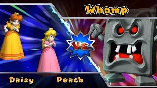 Mario Party 9  Boss Rush  Peach vs Daisy Who will winner  Cartoons Mee [upl. by Rivalee977]