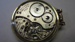 Hamilton 992B Pocket Watch [upl. by Nylak]