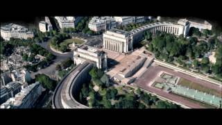 Palais de Chaillot vu du ciel [upl. by Ronaele]