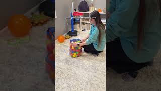 Guys 🤗🥹🩷 playroom playroomorganization playroomcleaning playroomideas momhack mom cleaning [upl. by Brout]