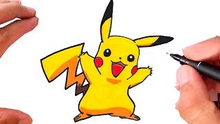 Como Desenhar o PIKACHU  POKÉMON [upl. by Cj]