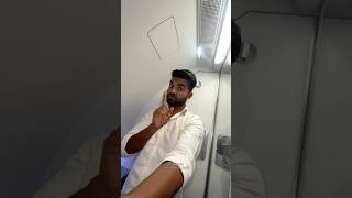 Airplane ka bathroom 💀 shorts ytshorts trending youtubeshorts minivlog vlog [upl. by Aenehs]