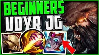 EASY 67 WR BUILD UDYR BUILD  How to Play Udyr amp CARRY Best BuildRunes Udyr Guide Season 14 [upl. by Tnerual]