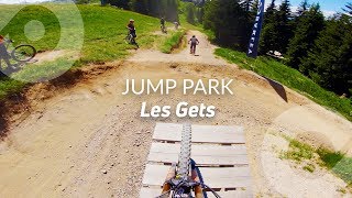 JUMP PARK Les Gets bike park France [upl. by Ettezoj861]