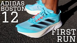 Adidas Boston 12 First Run  8 Mile Progression at the Greenway [upl. by Suiradal]