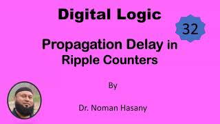 Propagation Delay in Ripple Counters [upl. by Yelrehs]