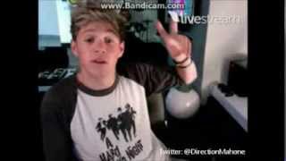 Niall Horan Twitcam  12th August 2013  FULL [upl. by Akilat]