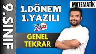 9sınıf matematik 1dönem 1yazılıya hazırlık 📌GENEL TEKRAR ÖZET KONU ANLATIMI  2024 2025 📂PDF [upl. by Amandie109]