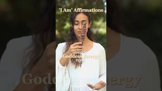 Affirmations to unlock the GODDESS in you ✨🧘🏻‍♀️ goddess positiveaffirmations [upl. by Hnoj38]