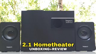 Impex Micro Plus Home Theater Unboxing and Review  A4 TECH media [upl. by Assele770]