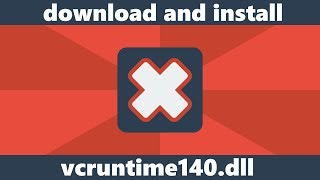 How to fix VCRUNTIME140dll is missing from your computer error [upl. by Nnoved]