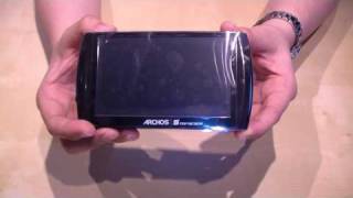 Archos 5 Internet Tablet with Google Android Hands On [upl. by Jaymie]