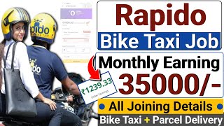 Rapido Me Bike Kaise Lagaye  How To Join Rapido Bike Taxi [upl. by Yriek]