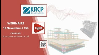 Webinaire CYPECAD Structures en béton armé [upl. by Ainuj]