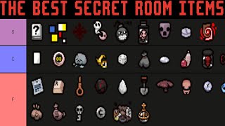 Debating a Secret Room Item Tier List [upl. by Okihcim]