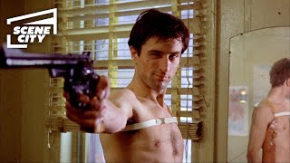 Taxi Driver Travis Gets Ready Robert De Niro HD Clip [upl. by Eniamsaj]