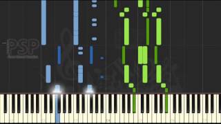 Piano Solo Tutorial  Final Fantasy XV  Hellfire FF15 PS4 GAME synthesia [upl. by Natika383]