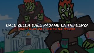 La cumbia que dice quotDale Zelda Dalequot  Cucui Ganon Rosario Sub EspañolLyrics [upl. by Aprilette]