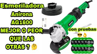 Esmeriladora Anirona AG1600 parati herramientas newtools tips fypシ゚viral fyp fy fypp tool [upl. by Adnowal]