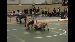 Tyler Fraley 2008 FreestyleGreco Roman Wrestling Highlights [upl. by Lindsy91]