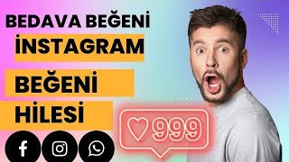 İnstagram Beğeni Hilesi 2024  Ücretsiz İnstagram Beğeni Hilesi [upl. by Forsyth]