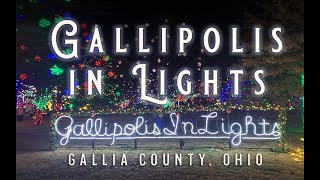 A Walk Through of the 2022 Gallipolis in Lights [upl. by Gwendolin2]