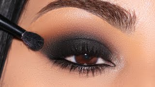 A Black Smokey Eye that WONT Scare You [upl. by Annahael]