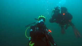 Lake Hydra Scuba Diving the Challenger Plane [upl. by Neona70]