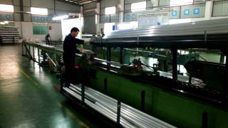 Aluminum tube drawing MACHINE [upl. by Auahsoj]