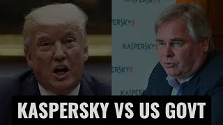 Should you use Kaspersky products  Kaspersky vs US Government [upl. by Neilson]