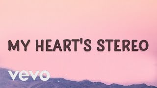 1 HOUR 🕐  Gym Class Heroes  My heart stereo Stereo Hearts Lyrics ft Adam Levine [upl. by Aim]