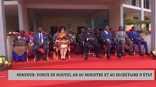 MINEDUB  VOEUX DE NOUVEL AN AU MINISTRE ET AU SECRÉTAIRE DÉTAT [upl. by Lissner]