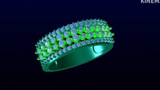 Making of Engagement Ring Matrix 9 Cad Design Matrix Engagement ring 3D [upl. by Rogers]