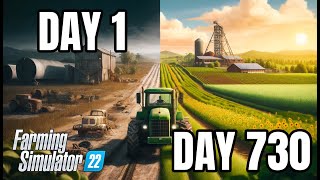 I Spent 2 Years Building Ultimate Farm From 0  Farming Simulator 22 [upl. by Spratt]