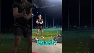 PRO Long Driver Hits PUTTER 320 Yards🤯 golf [upl. by Nerland]