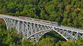 Des trains dans les pays de lAveyron [upl. by Ettesus]