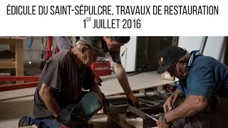 Édicule du SaintSépulcre Travaux de restauration I [upl. by Lilli632]