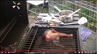 Kalkoen drumstick op de BBQ [upl. by Narib125]