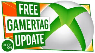 How To Change Your Xbox Gamertag FOR FREE  Brand New Gamertag Update [upl. by Aivul]