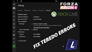 Forza Horizon 4 Infinite Horizon life connect  Xbox Live Unable to qualify Teredo 7 STEPS TO FIX [upl. by Harrell]