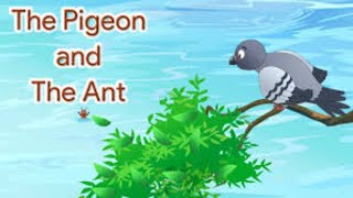 The Pigeon and the Ant  Inspiring Moral Story for Kids [upl. by Noirrad]