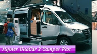 Hymer DuoCar S  Mercedes Sprinter Based Camper QUICK LOOK [upl. by Rehpinej]