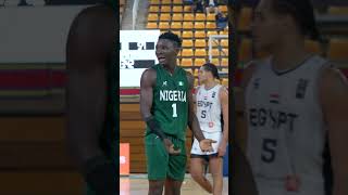 Egypt vs Nigeria FIBA U18Afrobasket [upl. by Hairahcaz]