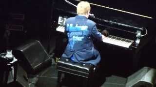 Elton John  Your Song  Madison Square Garden NYC 1232013 [upl. by Nannette154]