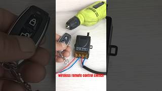 Wireless remote control switch amazing tips alshaheentech [upl. by Llertnov]